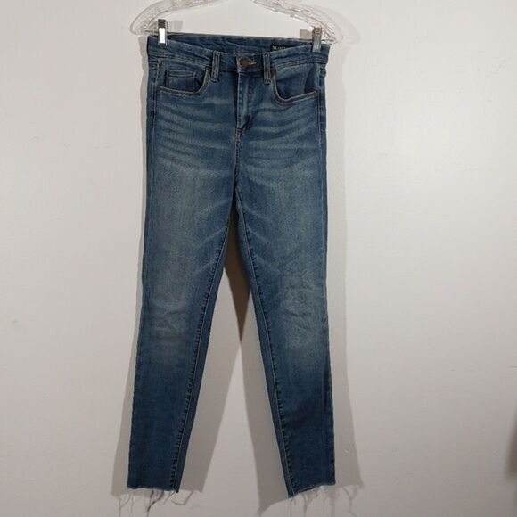 Blank NYC The Great Jones High Rise Skinny Jeans Blue Light Wash Denim Size 27 - Picture 2 of 9